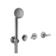 Фото Смеситель для ванны Fantini Icona Deco 53 02 R117B