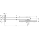 Фото Верхний душ hansgrohe Raindance E 300 AIR 1jet 26238340 шлифованный черный хром