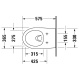 Фото Подвесной унитаз Duravit Architec Rimless 45720900A1 с сиденьем микролифт