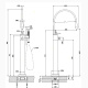 Фото Смеситель для ванны Gessi Goccia 24978#031