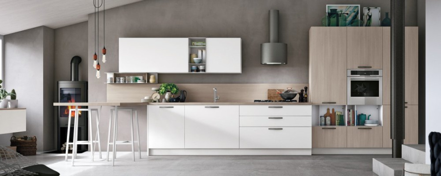 Фото Кухня Stosa Infinity прямая 300 см