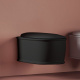 Фото Подвесной унитаз Artceram Atelier ATV001 17 00 безободковый черный матовый