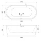 Фото Акриловая ванна BelBagno 177x80 BB109-177-80