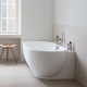 Фото Пристенная ванна Duravit Luv 180x95 700433000000000