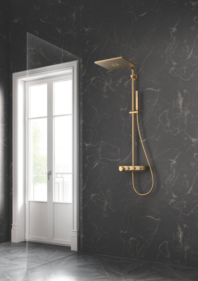 Фото Душевая стойка Grohe Euphoria SmartControl System 310 Cube Duo 26508GN0 холодный рассвет