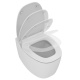 Фото Подвесной унитаз Ideal Standard Dea T348801 безободковый, с сиденьем микролифт