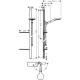 Фото Душевой набор hansgrohe Raindance Select S 120 3jet 27646000 со штангой 150 см и мыльницей, хром