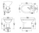 Фото Биде напольное Devon&Devon Westminster IBBID3FWES