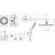 Фото Душевой комплект hansgrohe Raindance S 27959670 черный матовый