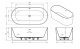 Фото Акриловая ванна BelBagno 180x80 BB705-1800-800