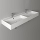 Фото Раковина Simas Agile 140 AG141D bi*2 двойная