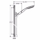 Фото Душевой гарнитур hansgrohe PuraVida 27853400
