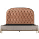 Фото Кровать Iconic Upholstered (US King Size, светло-серая)
