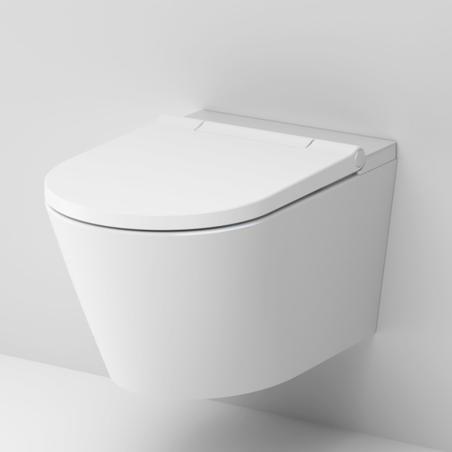 Фото Подвесной унитаз-биде AM.PM Inspire CleanCare CCC501700SC с крышкой-сиденьем