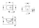 Фото Биде подвесное Duravit Strack 3 22301500001 WG