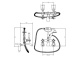 Фото Смеситель для ванны Devon&Devon Coventry MARF20/M