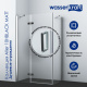 Фото Душевой уголок WasserKRAFT Aller 10H10LBLACK MATT