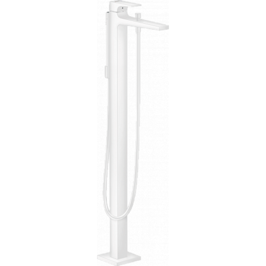 Фото Смеситель для ванны hansgrohe Metropol 32532700 напольный, матовый белый