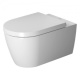 Фото Унитаз подвесной Duravit ME by Starck Rimless 45290900A1 (2529090000+0020090000) с сиденьем микролифт