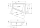 Фото Акриловая ванна Duravit Paiova 180x140 DX 700217000000000 правая
