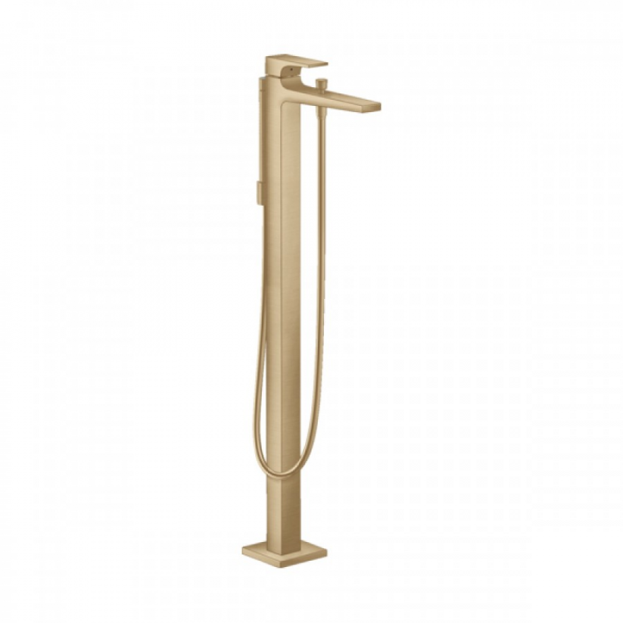 Фото Смеситель для ванны hansgrohe Metropol 32532140 шлифованная бронза