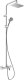 Фото Душевая система c термостатом hansgrohe Vernis Shape Showerpipe 230 1jet 26284000, хром
