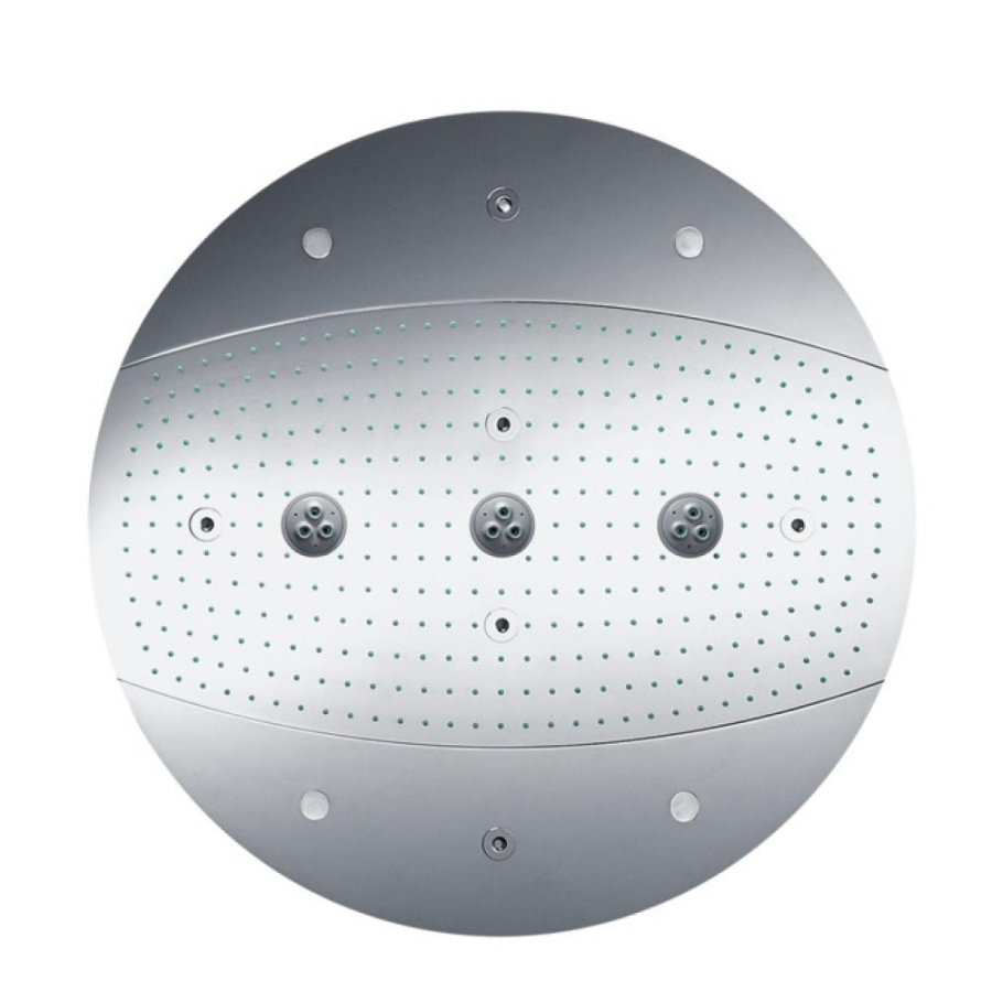 Фото Верхний душ hansgrohe Rainmaker Air 3jet 600 26117000 с подсветкой, хром