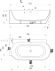 Фото Акриловая ванна Ravak Freedom Corner II Tec L 175x86 CC91500000 левая серая