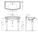Фото Раковина Simas Arcade 105 AR874bi*1