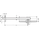 Фото Верхний душ hansgrohe Raindance E 300 1jet 26238700 с держателем