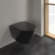 Фото Подвесной унитаз Villeroy&Boch Subway 2.0 5614R0R7 чистый черный