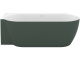 Фото Акриловая ванна Ravak Freedom Corner II Tec L 175x86 CC91200000 левая зеленая