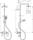 Фото Душевая система c термостатом hansgrohe Vernis Shape Showerpipe 230 1jet 26097670, EcoSmart, матовый черный
