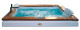 Фото Акриловая ванна Jacuzzi Aura PLUS 180x150 9F43-337A