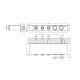 Фото Смеситель для душа Gessi Hi-Fi Eclectic 65254#299 черный матовый