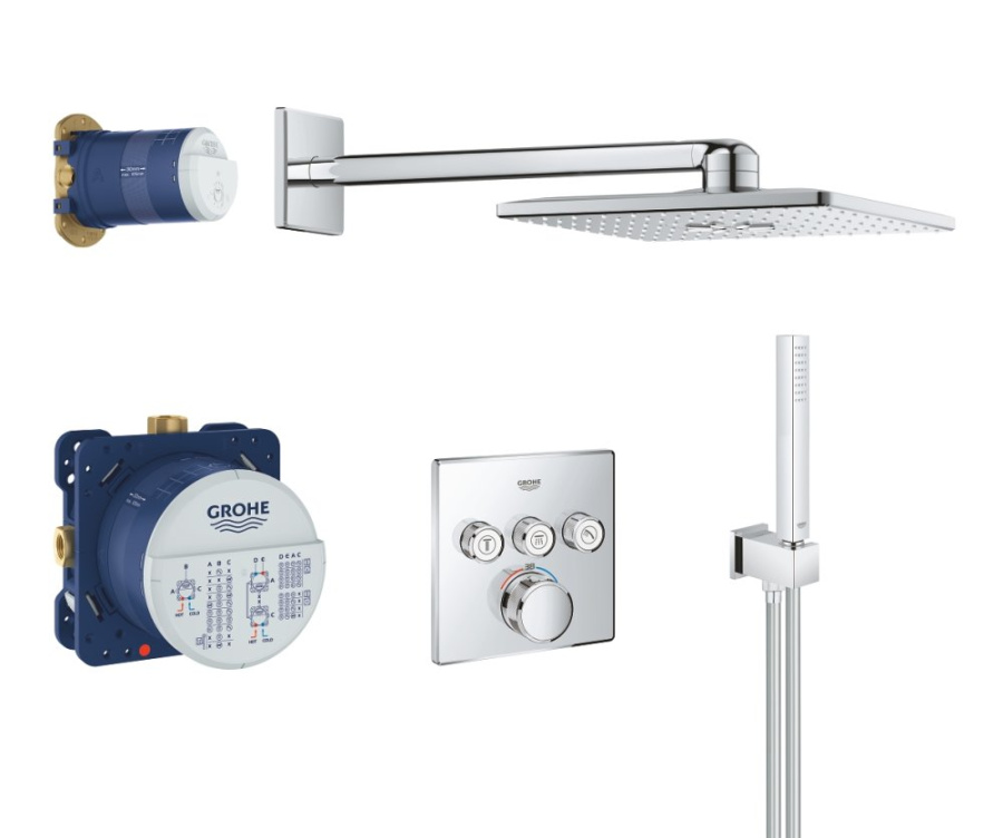 Фото Душевой комплект Grohe Grohtherm SmartControl 34706000