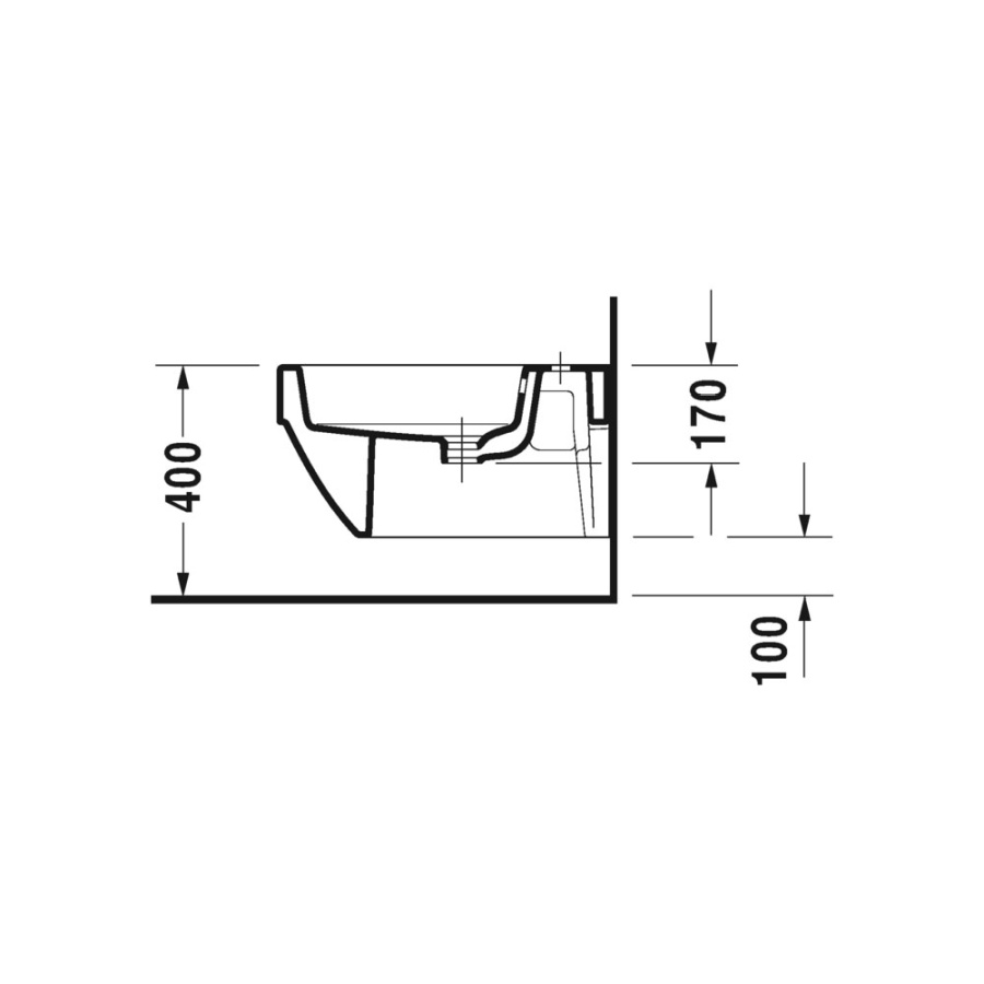 Фото Подвесное биде Duravit Vero Air 2274150000