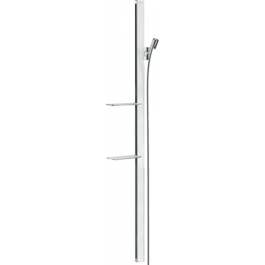 Фото Душевая штанга hansgrohe Unica E 27645400 150 см со шлангом, белый/хром