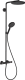 Фото Душевая система hansgrohe Raindance Select S Showerpipe 240 1jet P 27633670 с термостатом матовый черный