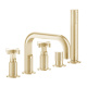 Фото Смеситель для ванны Gessi Inciso 58140#246 золото