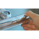 Фото Душевая стойка hansgrohe Crometta S 240 1jet Showerpipe EcoSmart 27268000 с термостатом