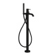 Фото Смеситель для ванны Gessi 316 54028#299 черный матовый