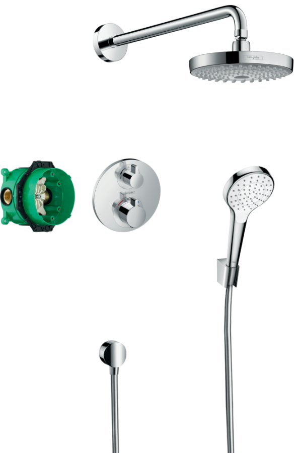 Фото Душевой комплект hansgrohe Croma Select S 27295000