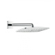 Фото Верхний душ hansgrohe Raindanc 360 1jet EcoSmart 26605000 9 л/мин с держателем хром