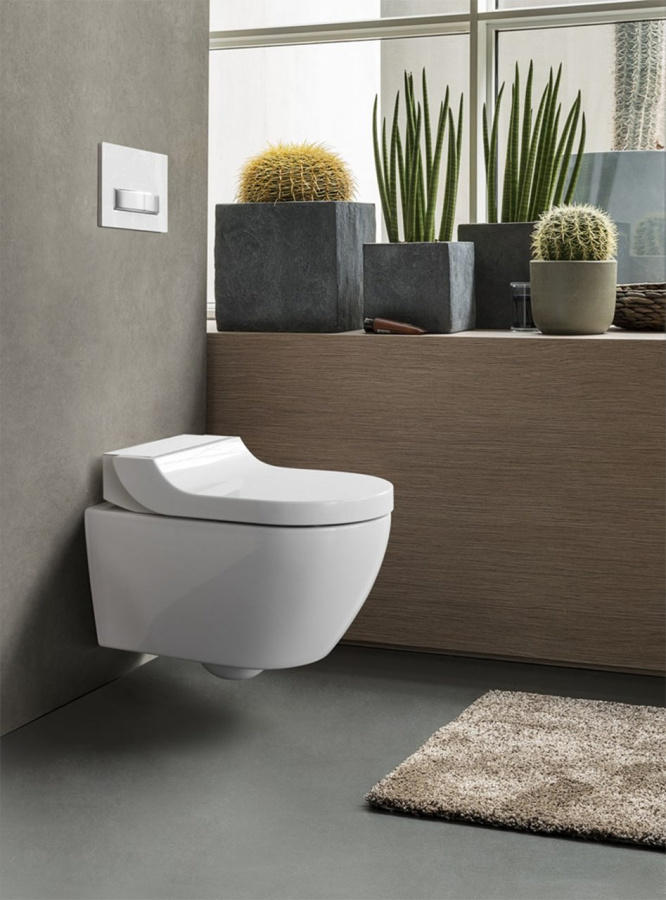 Фото Подвесной унитаз-биде Geberit AquaClean 146.294.SI.1