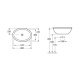 Фото Раковина Villeroy&Boch Loop & Friends 615530R1