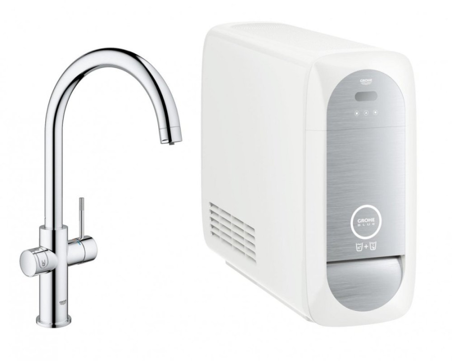 Фото Смеситель для кухни Grohe blue home 31455000