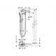 Фото Смеситель для ванны hansgrohe METROPOL CLASSIC 31445090