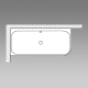 Фото Квариловая ванна Villeroy&Boch Oberon 2.1 180x80 UBQ180OBN9CL00VD-01 левая