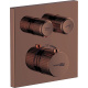 Фото Душевой комплект WasserKRAFT Asphe A7748.338.329.290.292.291 Thermo с термостатом розовое золото